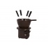 Ceramiczny zestaw fondue do czekolady 6 elem. w sklepie Dedekor.pl