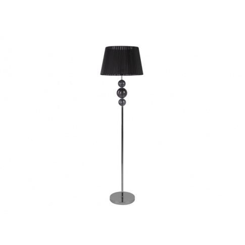 Czarna lampa podłogowa Organza 147x40x40 w sklepie Dedekor.pl