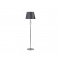 Srebrna lampa podłogowa Glamour 142x40x40 w sklepie Dedekor.pl