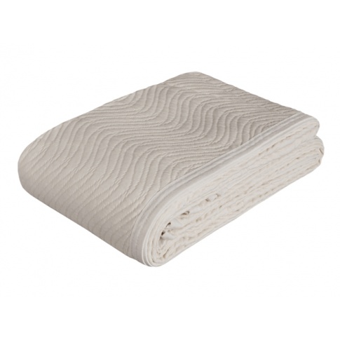 Beżowa narzuta na łóżko Basico 220x260  w sklepie Dedekor.pl