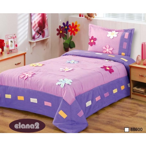 Fioletowa narzuta na łóżko dla dzieci 170x210 w sklepie Dedekor.pl