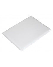 Eleganckie prześcieradło satynowe Carlo Macci 220x200 białe
