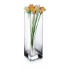 Nowoczesny wazon dekoracyjny ze szkła Kwadrat 25x10x10 w sklepie Dedekor.pl
