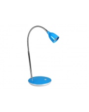 Ledowa lampka biurkowa Mil wys.41,5 niebieska