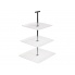 Trójpoziomowa patera porcelanowa Squito Yong 30x20x20 w sklepie Dedekor.pl