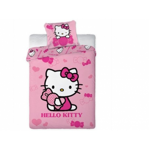 Pościel dziecięca Hello Kitty 160/200 cm w sklepie Dedekor.pl