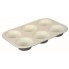 Ceramiczna forma na 6 muffinek Fusion Fresh 18x27 taupe w sklepie Dedekor.pl