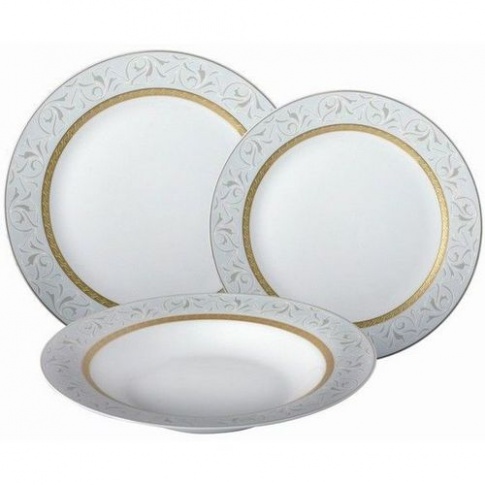 Serwis obiadowy Venice Classic 18 elem. porcelana w sklepie Dedekor.pl