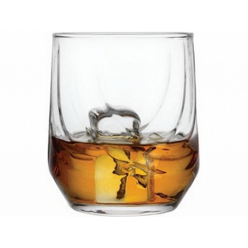 Gustowna szklanka niska do whisky 280 ml w sklepie Dedekor.pl