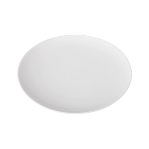 Biały talerz płytki z porcelany Brunch śr.27,5 w sklepie Dedekor.pl