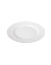 Porcelanowy talerz deserowy Brunch śr.23 biały w sklepie Dedekor.pl
