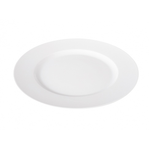 Talerz obiadowy Brunch śr.28 biała porcelana w sklepie Dedekor.pl