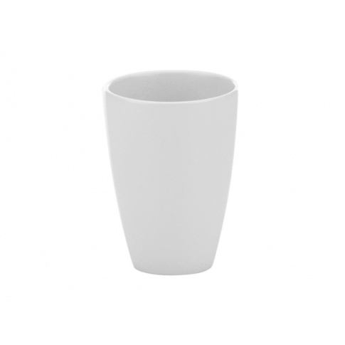 Łazienkowy kubek z ceramiki Lima śr. 8 biały w sklepie Dedekor.pl