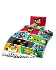 Bajkowa pościel dziecięca Angry Birds 140x200