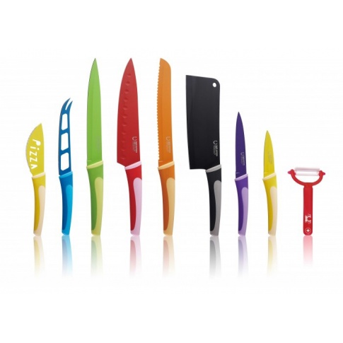 Zestaw 10 noży kuchennych Swiss Hufeisen w sklepie Dedekor.pl