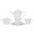 Elegancki zestaw kawowy z porcelany Roma 39 elem.  w sklepie Dedekor.pl