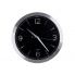 Piękny zegar czarno-srebrny śr. 30 cm w sklepie Dedekor.pl