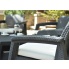 Meble Ogrodowe Corfu Technorattan Antracyt w sklepie Dedekor.pl
