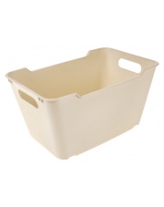 Kremowy pojemnik plastikowy 20 l
