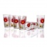 Szklanki Red Flower 230 ml w sklepie Dedekor.pl
