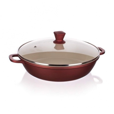 Patelnia paella 28x7cm Gourmet Ceramia w sklepie Dedekor.pl