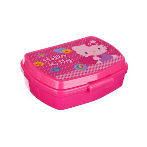 Pudełko śniadaniowe Hello Kitty 17x12cm w sklepie Dedekor.pl