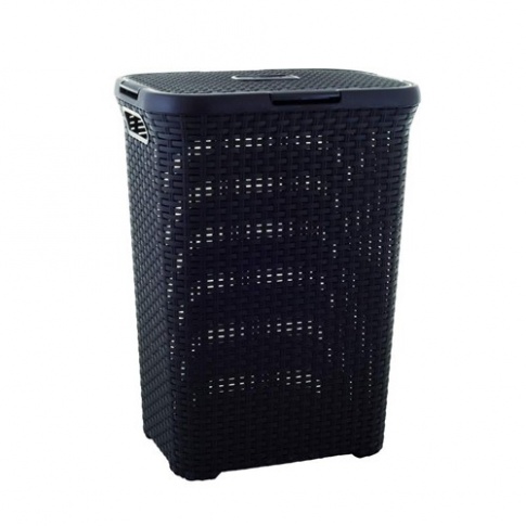 Kosz na pranie Rattan Brown 40L w sklepie Dedekor.pl
