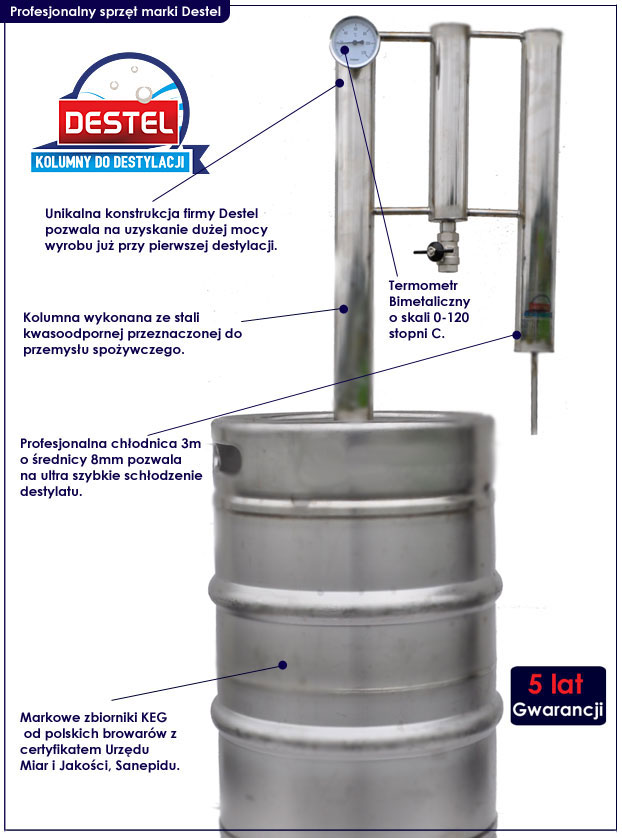 destel 500xl destylator