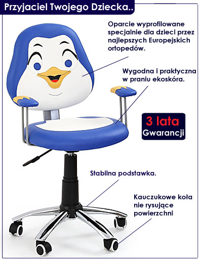 fotel pingwin