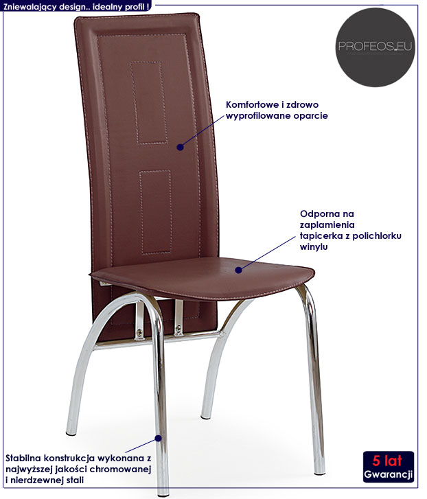 krzesło tapicerowane Bayer
